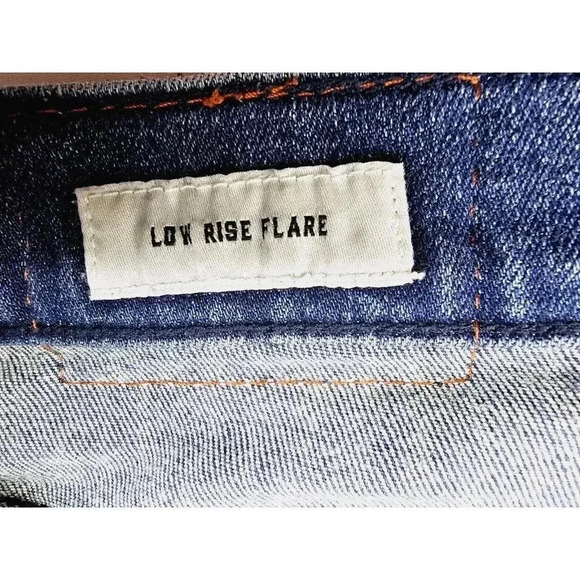 Lucky Brand 29X33 Women's Low Rise Flare Yellowstone Embroidered Y Jeans Sz 8/29 - Picture 5 of 16